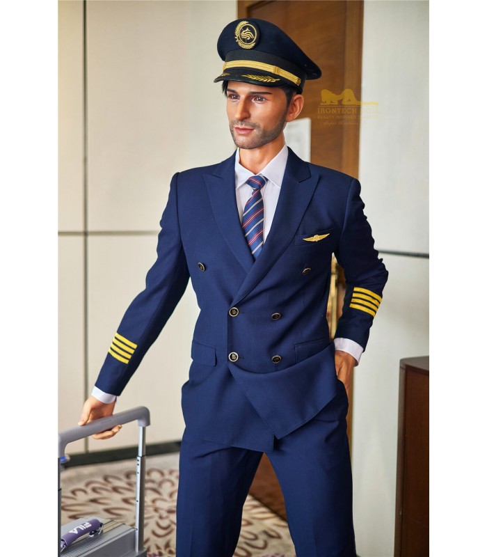 Irontech Male Full silicone Doll George 176 cm, vorgefertigte Doll - Princessdolls.ch