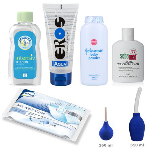 Reinigungs Set / Vaginal / Anal Spüler Set