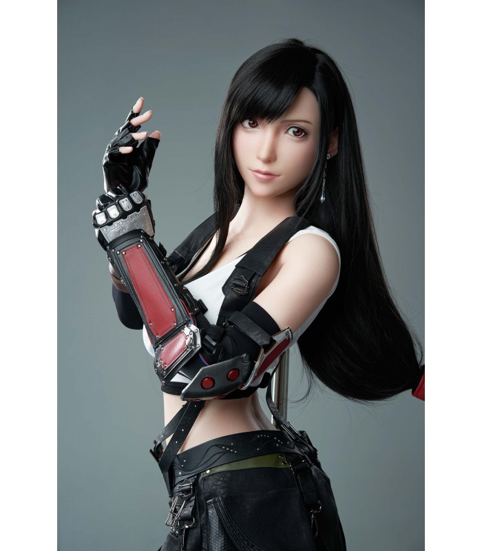 Game Lady Tifa Full Silicone Doll - 167 cm Realistic Figure
