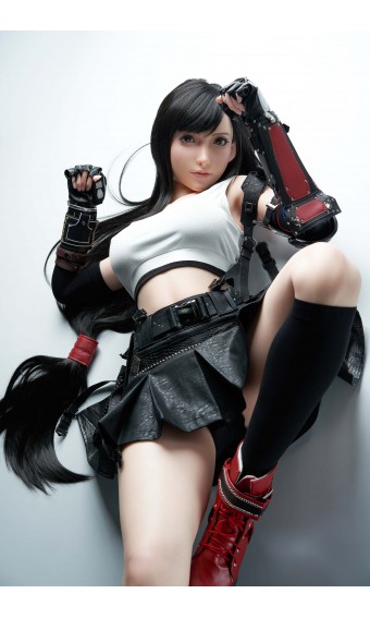 Game Lady Full Silicone Doll Tifa 167 cm - Princessdolls.ch