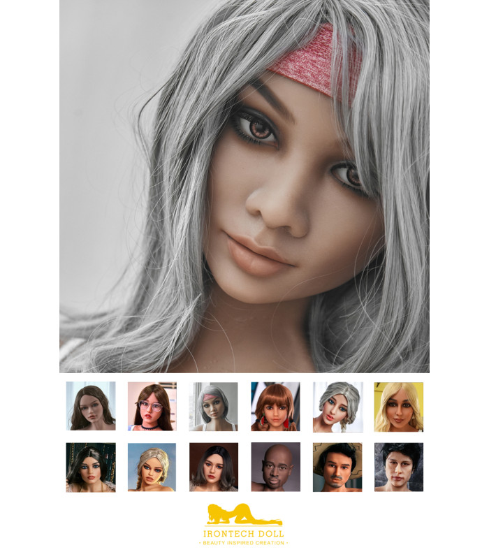 Premium Irontech Dolls TPE Heads for Realistic Experiences