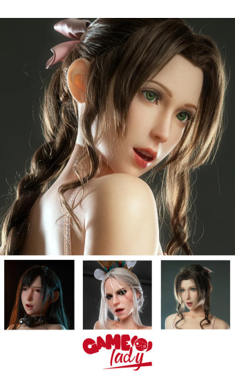 Gamelady Köpfe mit beweglichen Kiefer - princessdolls.ch