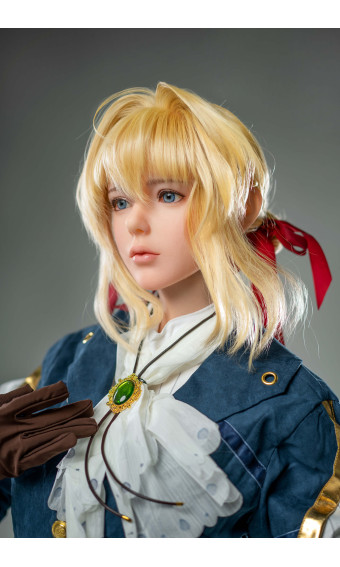 Game Lady Full Silicone Doll Violet Evergarden 156 cm