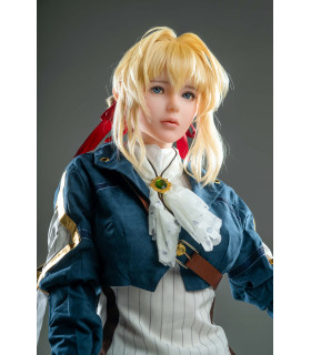 Game Lady Full Silicone Doll Violet Evergarden 156 cm