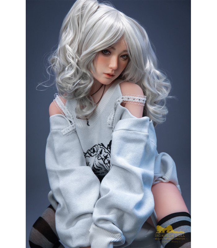 Irontech Misa Hybrid Sex Doll - 154cm Silicone Head & TPE Body