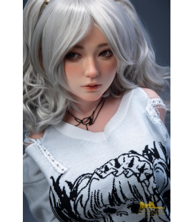 Irontech Misa Hybrid Sex Doll - 154 cm Silicone Head & TPE Body