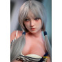 Irontech Hybrid Sex Doll Miyuki mit Silikon Kopf und TPE Körper 154 cm