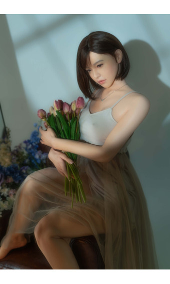Zelex Lisa 170 cm Full Silicone Doll with Movable Jaw - Realistic Design