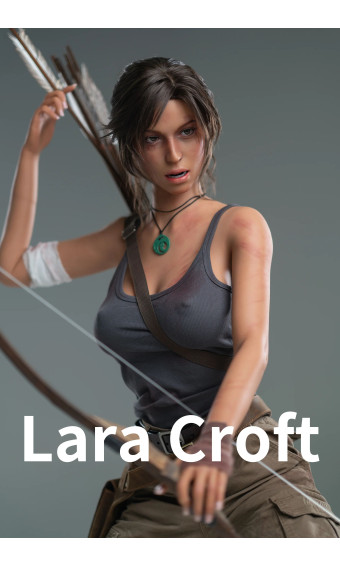 Game Lady Full Silicone Doll Lara 166 cm - Bewegliche Kiefer Version