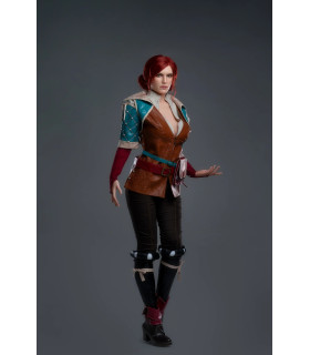 Game Lady Triss Outfit und Schuhe