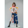 Game Lady Yuna's gunner Outfit und Schuhe