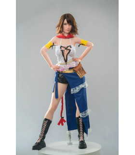 Game Lady Yuna's Gunner Outfit & Shoes - Stylish Gaming Gear