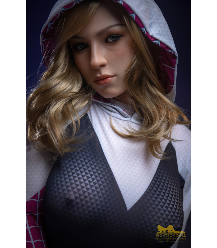Irontech 167cm Full Silicone Spider Gwen Sex Doll - S38 Model