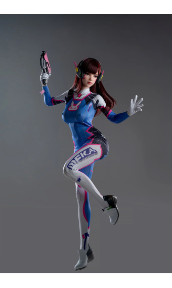 Game Lady D.Va's outfit und Schuhe  - princessdolls.ch