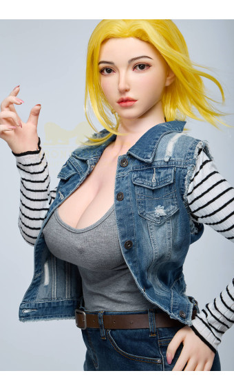 Irontech Full Silicone Android 18 Sex Doll 159 cm S41 - Dragon Ball