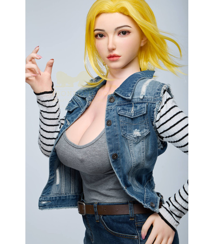 Irontech Full Silicone Android 18 Sex Doll 159 cm S39 - Dragon Ball