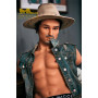 Irontech Male Torso TPE Sex Doll Kevin 100 cm