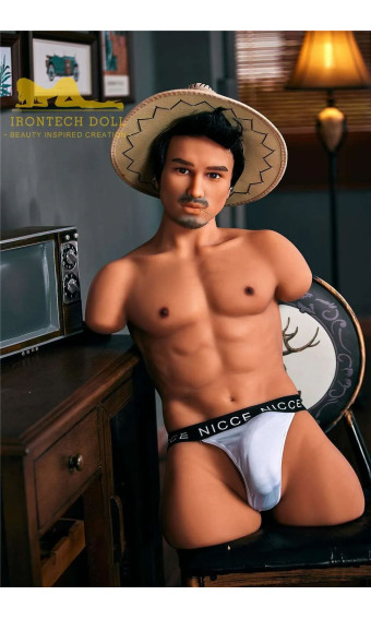 Irontech Male Torso TPE Sex Doll Kevin 100 cm