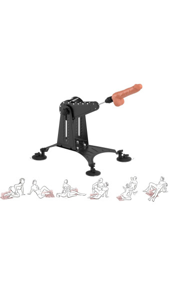 Experience Ultimate Pleasure: Sex Machine ZSeX 524-B with Vibration