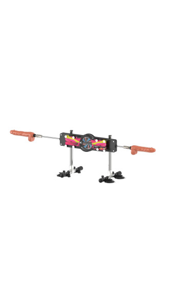 Double-Sided ZSeX 535-B Sex Machine for Couples with Vibration