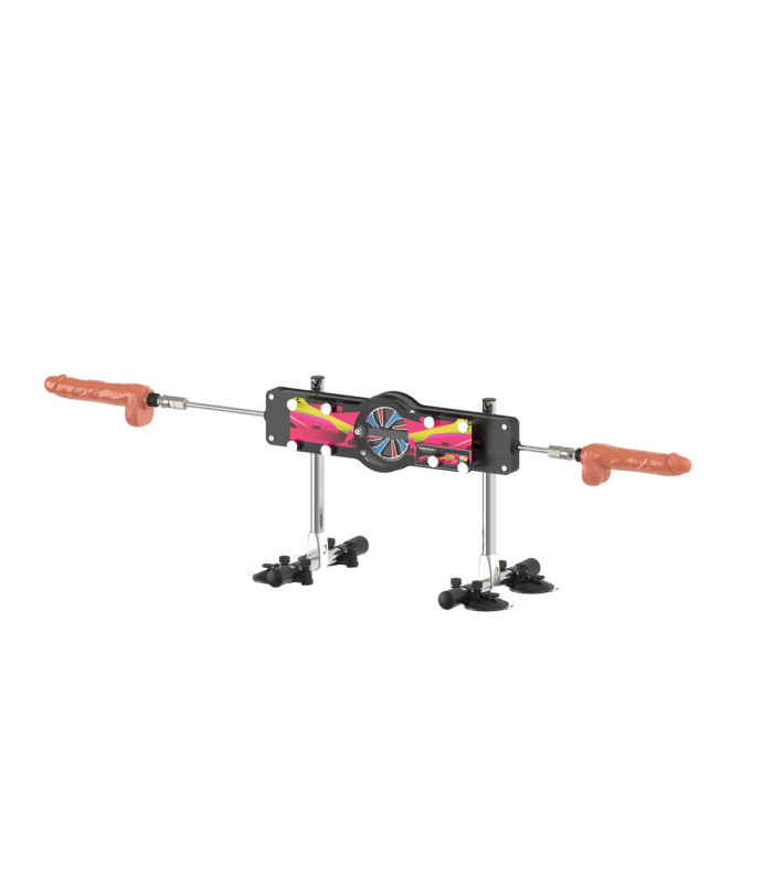 Double-Sided ZSeX 535-B Sex Machine for Couples with Vibration