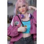 Irontech Doll flachbrüstige Sex-Puppe aus TPE, Caro 162 cm