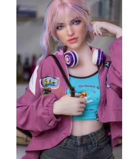 Irontech Doll Flat-Chested Sex Doll Made of TPE, Caro 162 cm