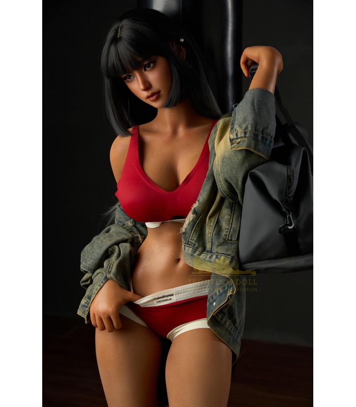 Irontech 161cm S14 Dark Tanned Miku - Athletic Sex Doll Fitness Queen