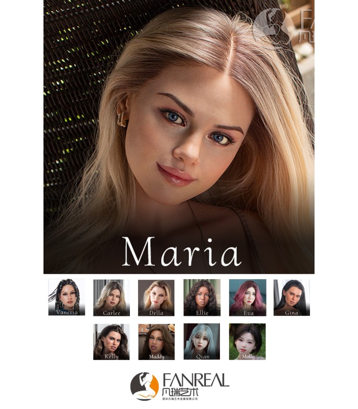 Fanreal Silikon Dolls Köpfe mit beweglichen Kiefer und Oral Funktion - princessdolls.ch