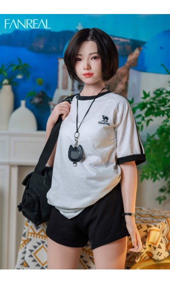 Fanreal Full Silicone Sex Doll Molly Student ROS 153cm B-cup