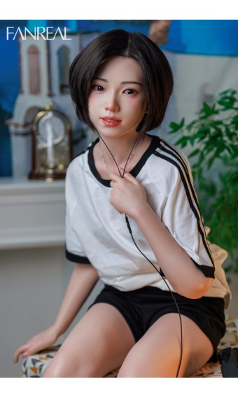 Fanreal Full Silicone Sex Doll Molly Student ROS 153cm B-cup