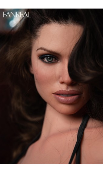 Fanreal Full Silicone Sex Doll Kelly ROS Tan Torso 95 cm G-Cup