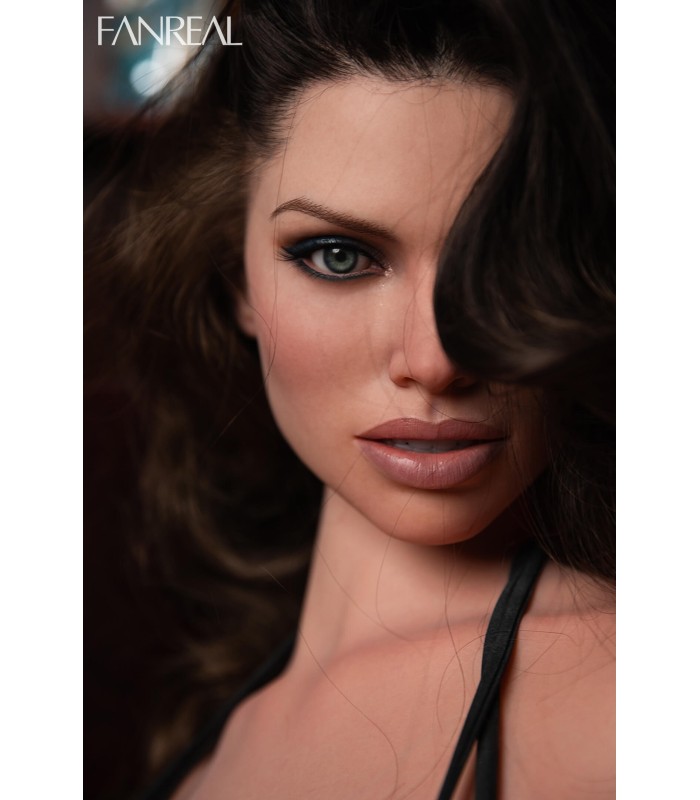 Fanreal Full Silicone Sex Doll Kelly ROS gebräunt Torso 95 cm G-Cup