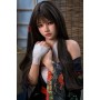Real Lady Full Silicone Japanese Sex Doll Evie Silky Cream 150 cm
