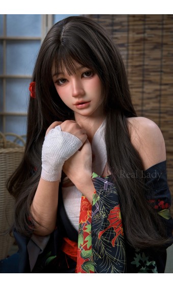 Real Lady Full Silicone Japanese Sex Doll Evie Silky Cream 150 cm