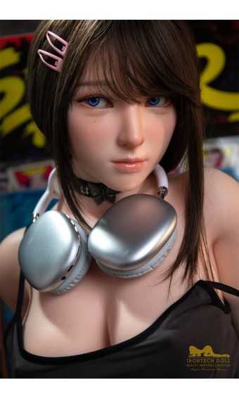 Irontech Full Silicone Doll Gamer Suzume 148 cm Plus C-Cup