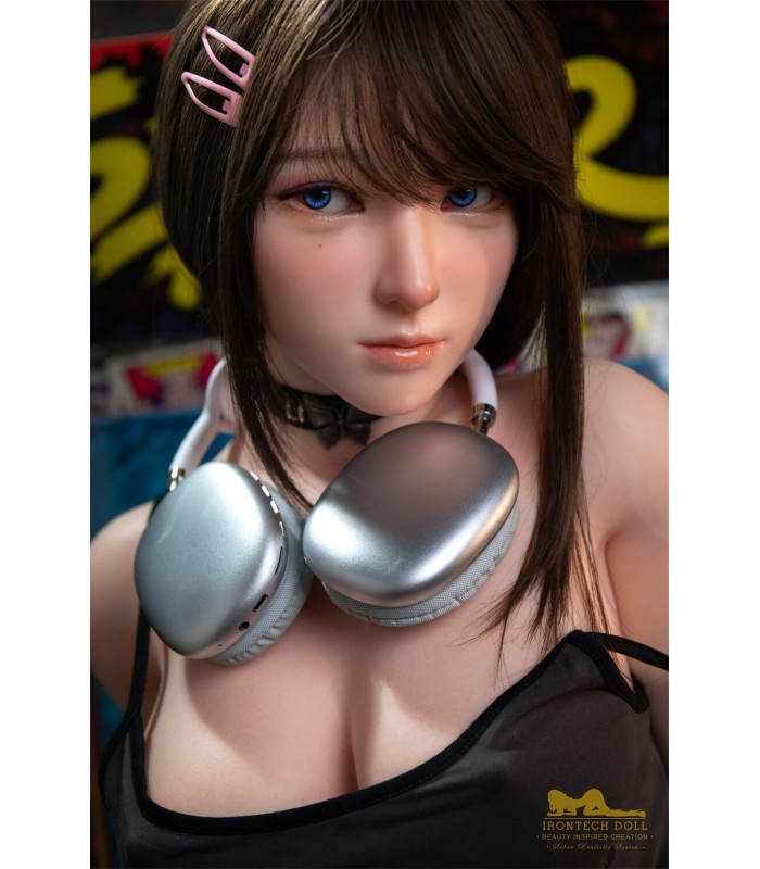Irontech Full Silicone Doll Gamer Suzume 148 cm Plus C-Cup