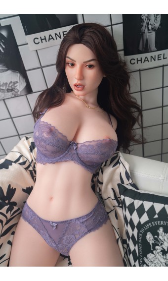 Zelex SLE Torso realistic white curvy sex doll – Leonie 109 cm G-Cup