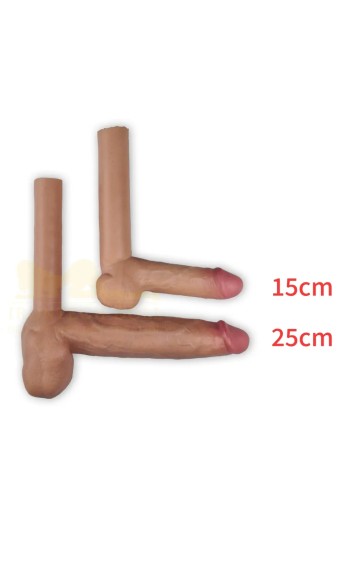 Irontech Silikon Shemale Dildo – Realistisches Puppenzubehör