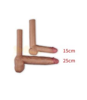 Irontech Silicone Shemale Dildo - Realistic Doll Insert Accessory
