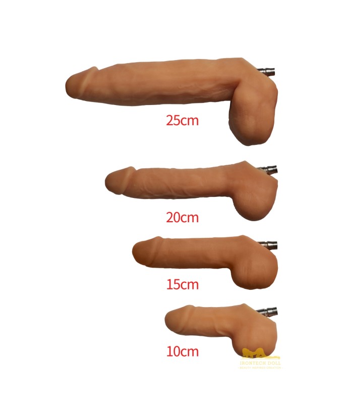 Irontech TPE Dildo for Male Sex Dolls - Multiple Sizes