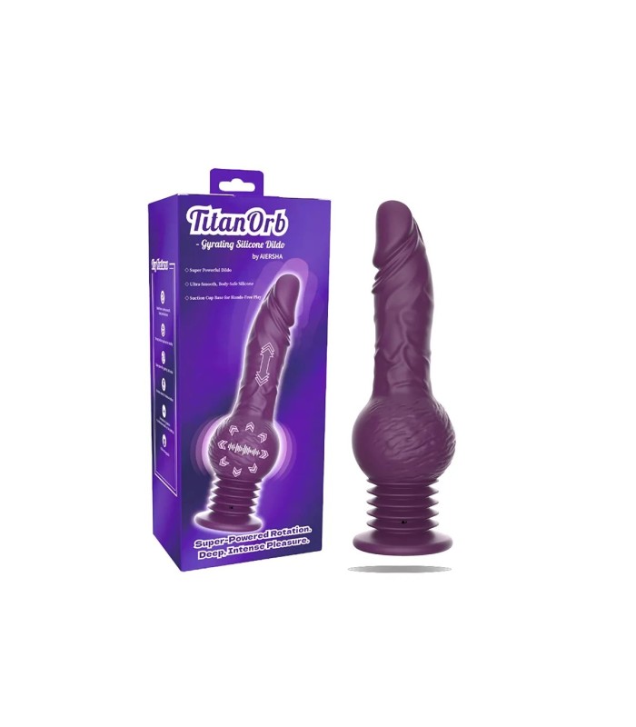 h2Aiersha TitanOrb – Gyrierender Silikon-Dildo mit Saugfuß/h2
pPräsentieren Sie den Aiersha TitanOrb, ein bahnbrechendes Lustge