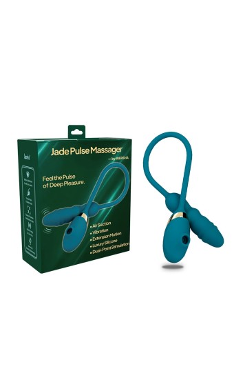 h2Aiersha Jade Pulse: 3-in-1 Saug- und Teleskopmassagegerät/h2

pErleben Sie unvergleichliches Vergnügen mit dem Aiersha Jade 