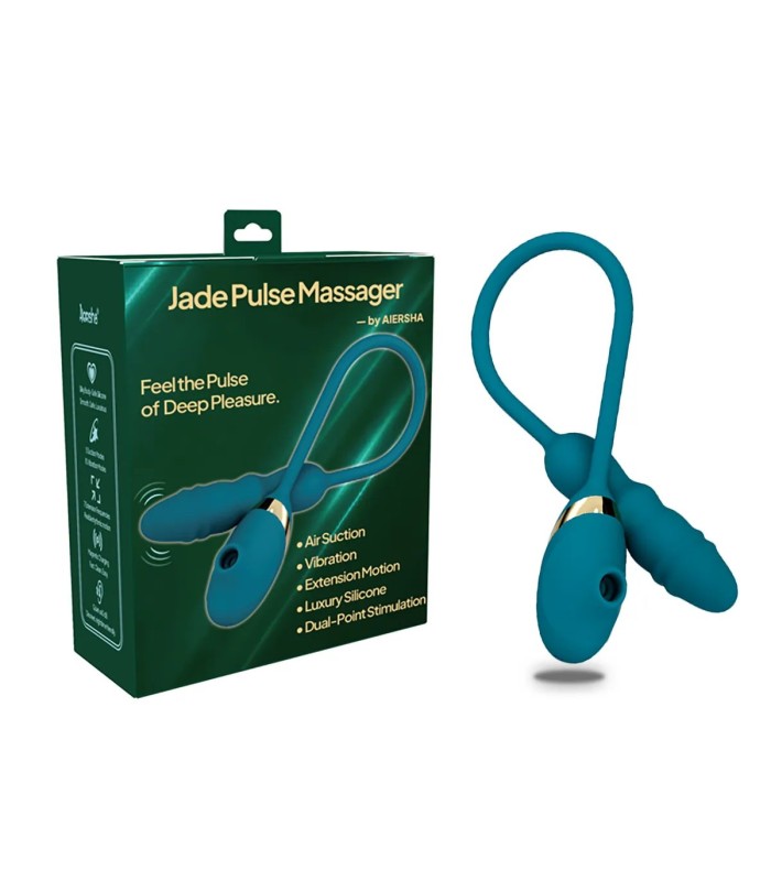 h2Aiersha Jade Pulse: 3-in-1 Saug- und Teleskopmassagegerät/h2

pErleben Sie unvergleichliches Vergnügen mit dem Aiersha Jade 