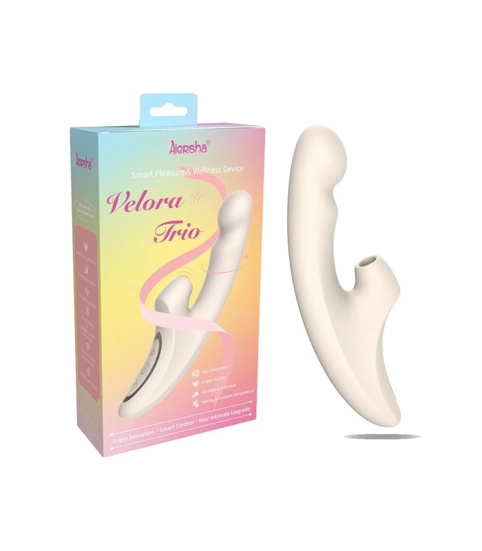h2Aiersha Velora Trio Vibrator – Intelligentes Vergnügungs- und Wellnessgerät/h2
pEntdecken Sie das Ultimative in Sachen Vergnü