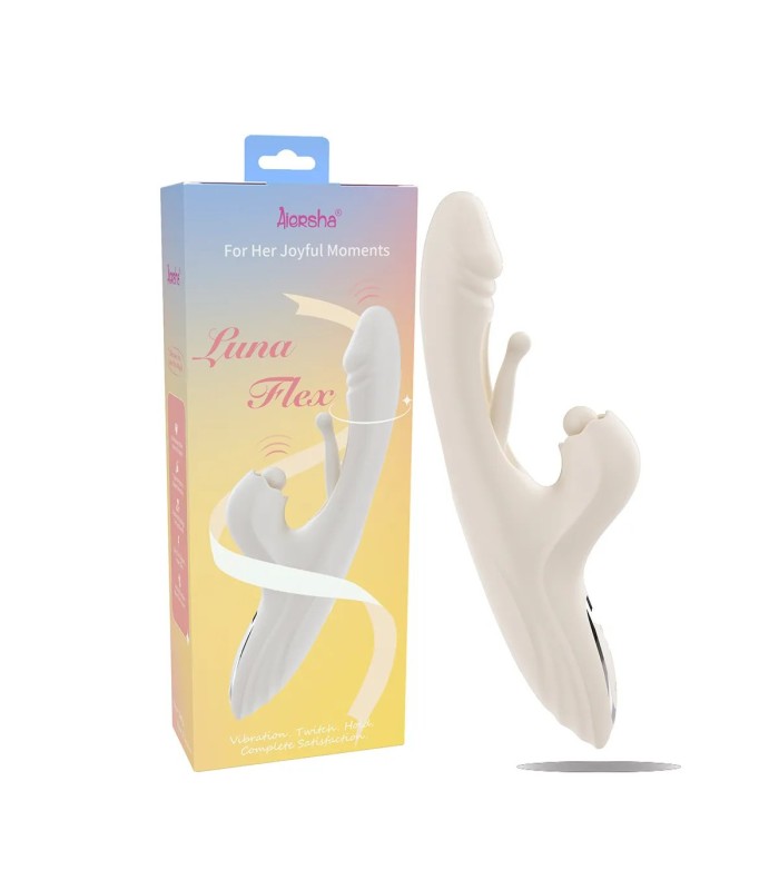 h2Aiersha Luna Flex Magic Vibrator - Dreifach-Vibrations-, Zitter- und Wärmefunktion/h2
pErleben Sie unvergleichliches Vergnüge