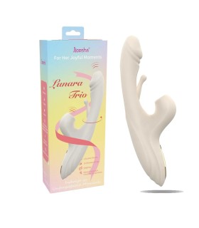 h2Aiersha Lunara Trio Vibrator – Dreifach-Aktions-Vibration, Zucken &amp Saugen/h2
pEntdecken Sie das ultimative Vergnügen mit 