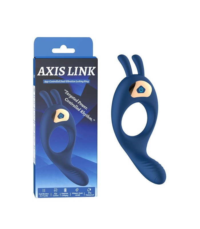 h2Aiersha Axis Link: App-gesteuertes Dual-Vibrations-Verriegelungsring/h2
pEntfesseln Sie "Gezielte Kraft und Vernetzte Kontrol