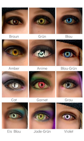 Real Dolls Augen diverse Farben