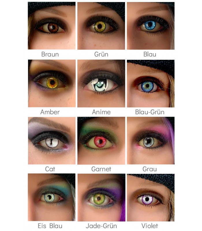 Real Dolls Augen diverse Farben - Auf Lager